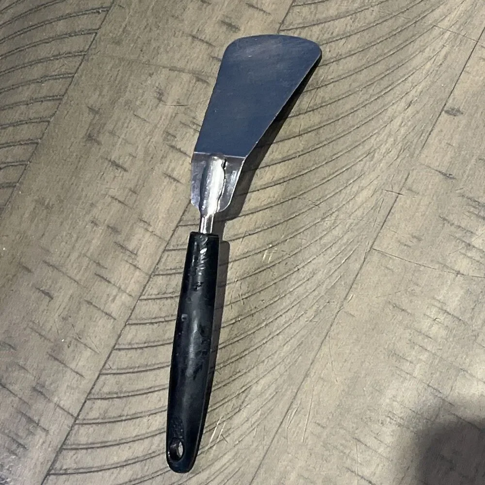 Vintage Ekco ecko Short Metal Flipper Triangle Chromium Cake Brownie Slice Serve